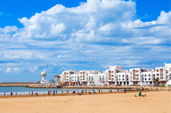 Agadir Beach Relaxation & Swimming