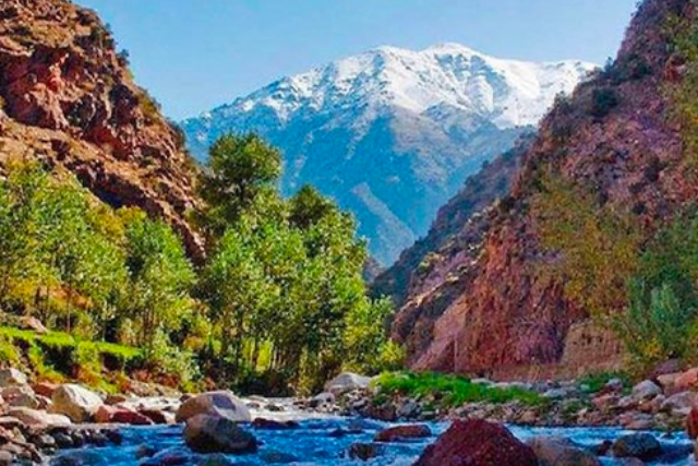 Vallée de l'Ourika & Montagnes de l'Atlas
