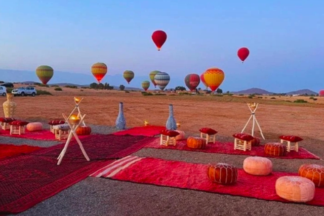 Vol en Montgolfière à Marrakech